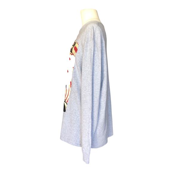 System Of A Down Liberty Bandit Sweatshirt Gray Crew Neck Long Sleeve Unisex LG - Picture 5 of 7